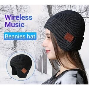 Wireless Music Beanie for Exercise and Running